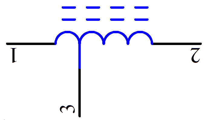 共模電感符號
